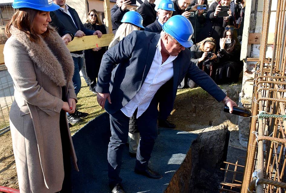 Zlatni Lug položen kamen temeljac zgrade budućeg hotela Zlatni Lug