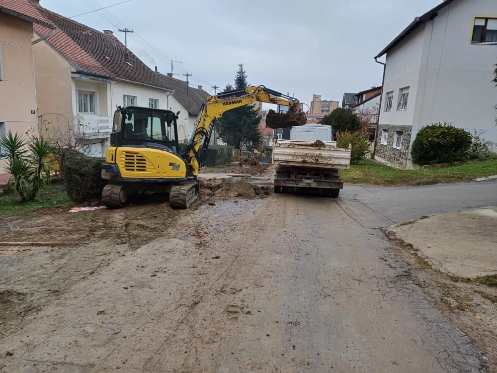 Na red došla i Radnička ulica u Požegi: Modernizacija prometnice i vodovodne mreže