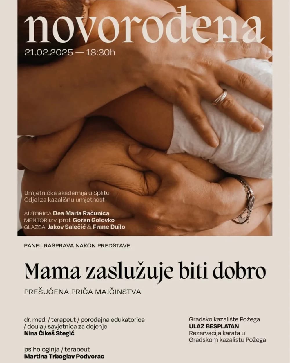 [NAJAVA] Mama zaslužuje biti dobro - panel rasprava21.2.2025.