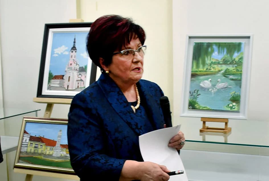 PLETERNIČKA KNJIŽNICA: Otvorena izložbe slika Natalije Čerti iz Požege