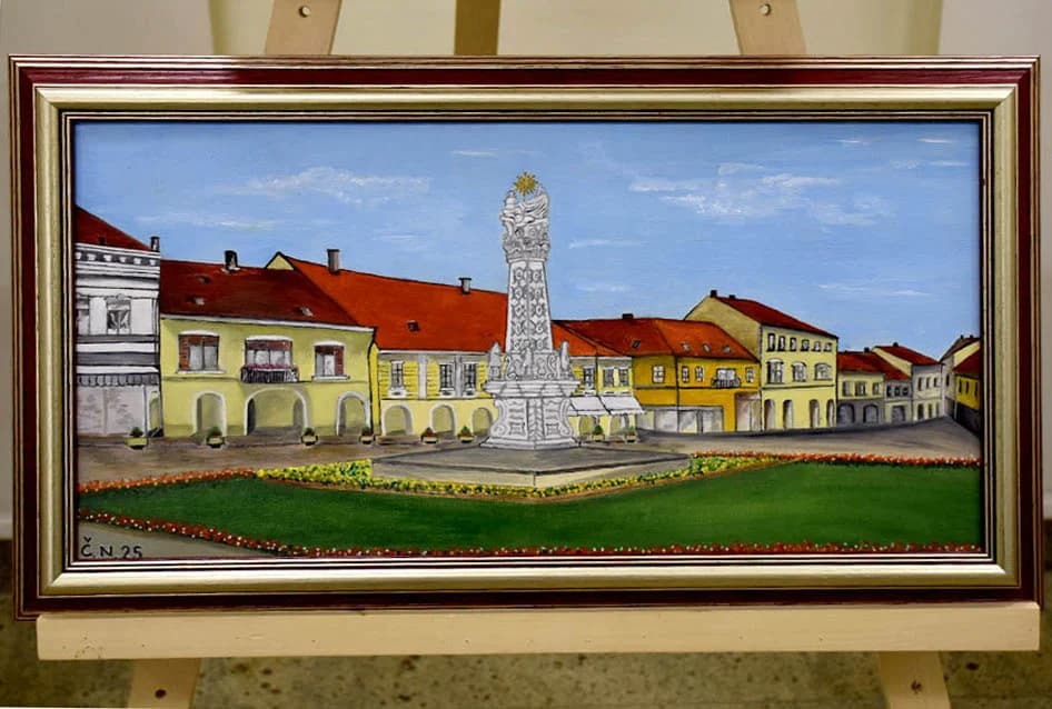 PLETERNIČKA KNJIŽNICA: Otvorena izložbe slika Natalije Čerti iz Požege