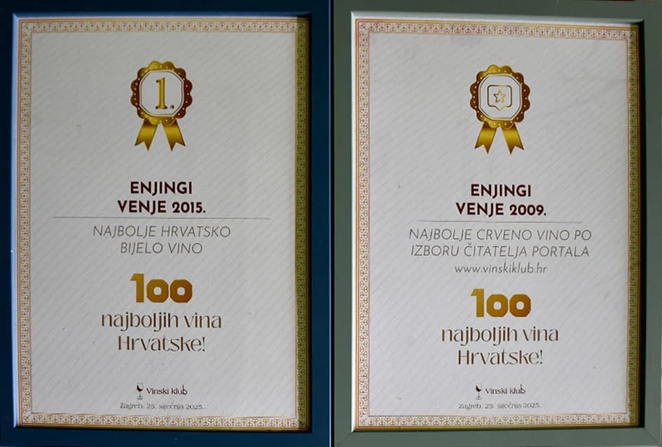 100 NAJBOLJIH VINA HRVATSKE Enjingi s Venjem ponovo na vinskom tronu