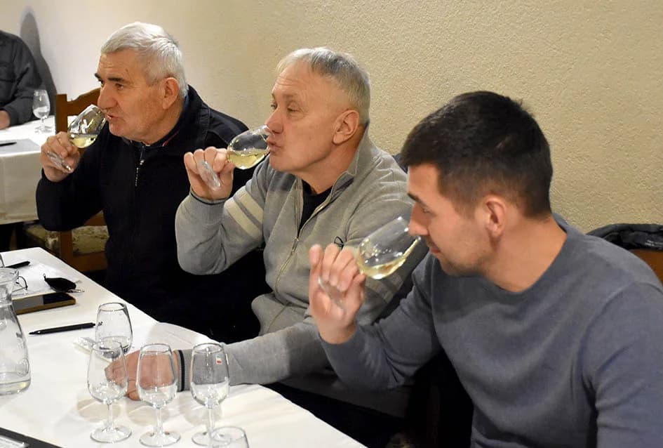 Uz graševine ocjenjivali i pinoe sive