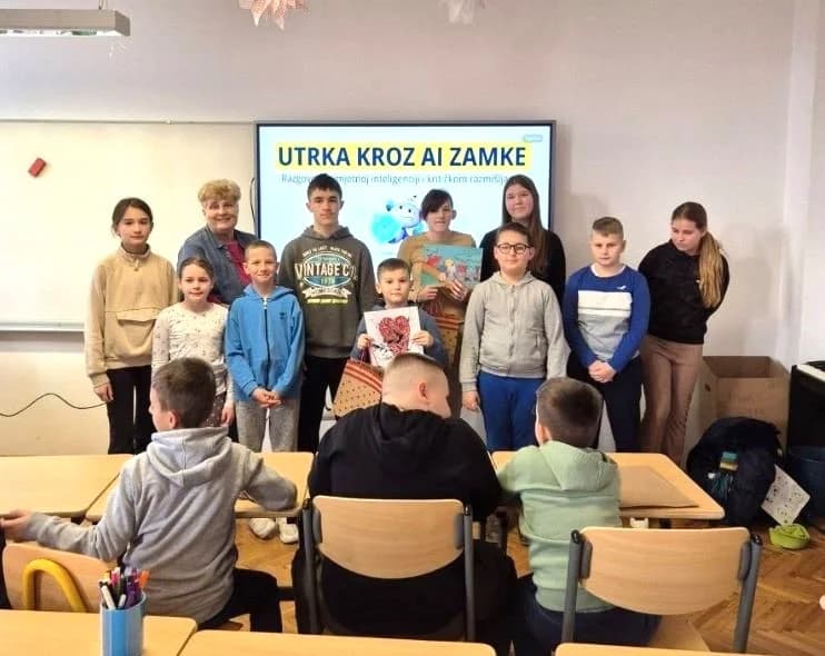 ČAGLINSKA OSNOVNA ŠKOLA: U povodu Valentinova organizirali likovni natječaj, a pobjednike nagradili