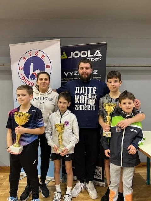 Požeškim tenisačima zlato, srebro i dvije bronce