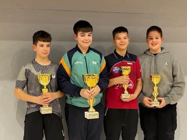 Požeškim tenisačima zlato, srebro i dvije bronce