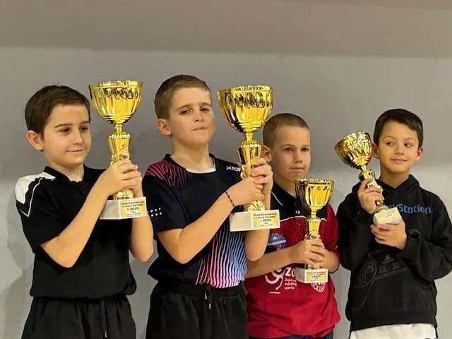 Požeškim tenisačima zlato, srebro i dvije bronce
