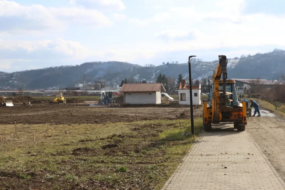 Napreduju radovi na izgradnji atletskog stadiona u Požegi: Vrijednost investicije tri milijuna eura