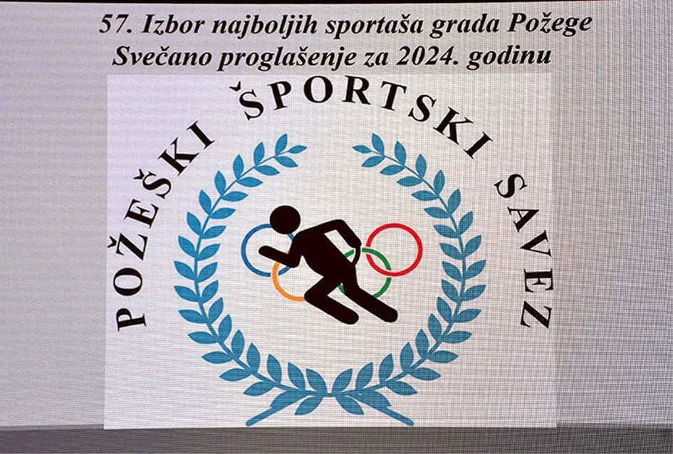 Proglašeni najbolji požeški sportaši za 2024. godinu