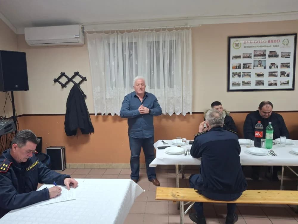 Vatrogasci Golog Brda nisu imali požara – ključno preuređenje vatrogasnog doma
