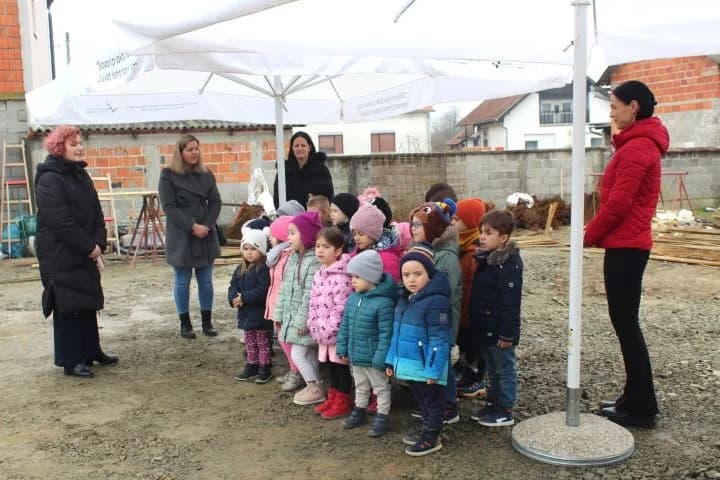 U Gradcu položen kamen temeljac za gradnju dječjeg vrtića