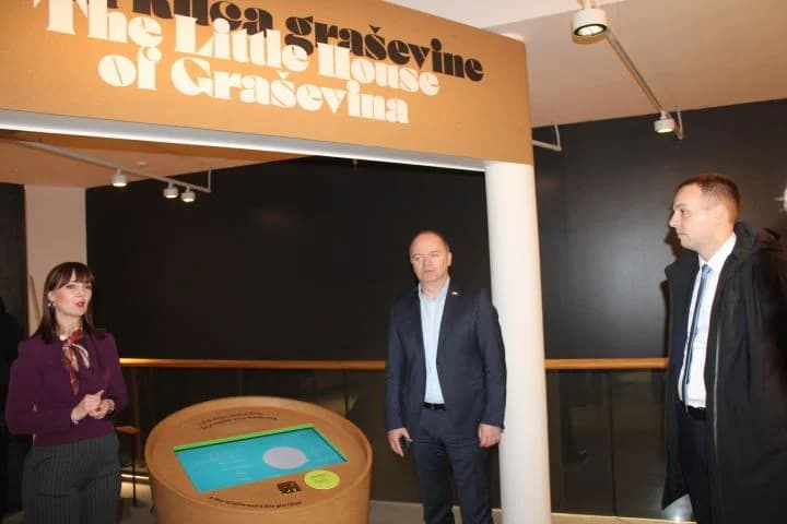NA POZIV GRADSKOG OGRANKA DOMOVINSKOG POKRETA Ministar demografije i useljeništva Ivan Šipić posjetio Pleternicu