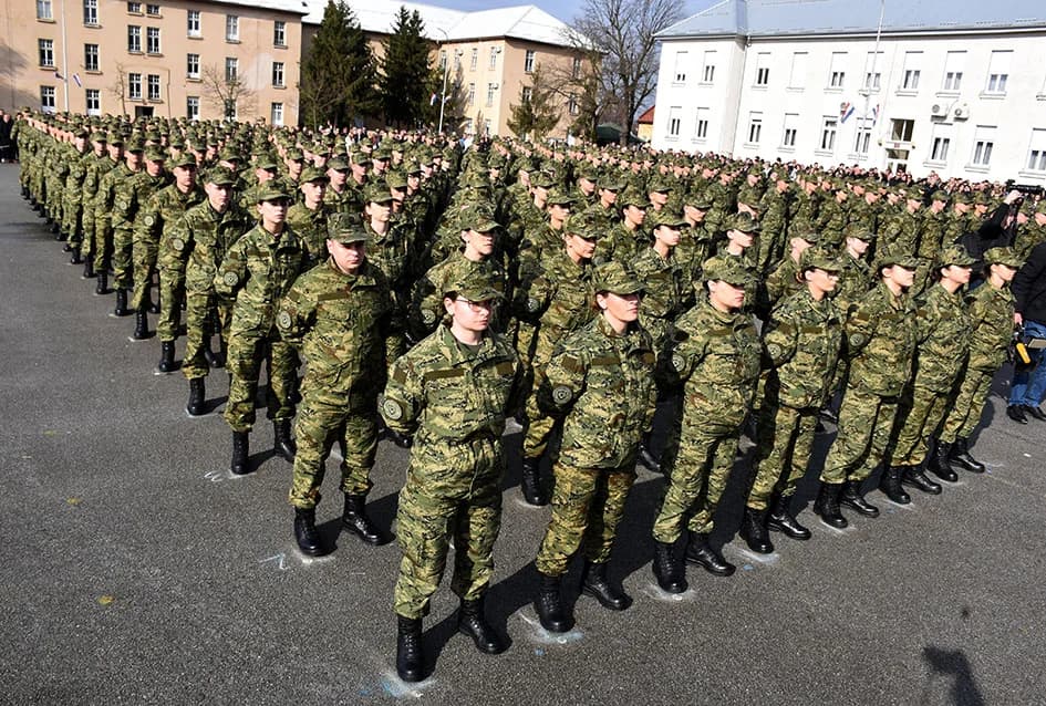289 dragovoljnih ročnika prisegnulo Domovini: Čast je biti u Hrvatskoj vojsci