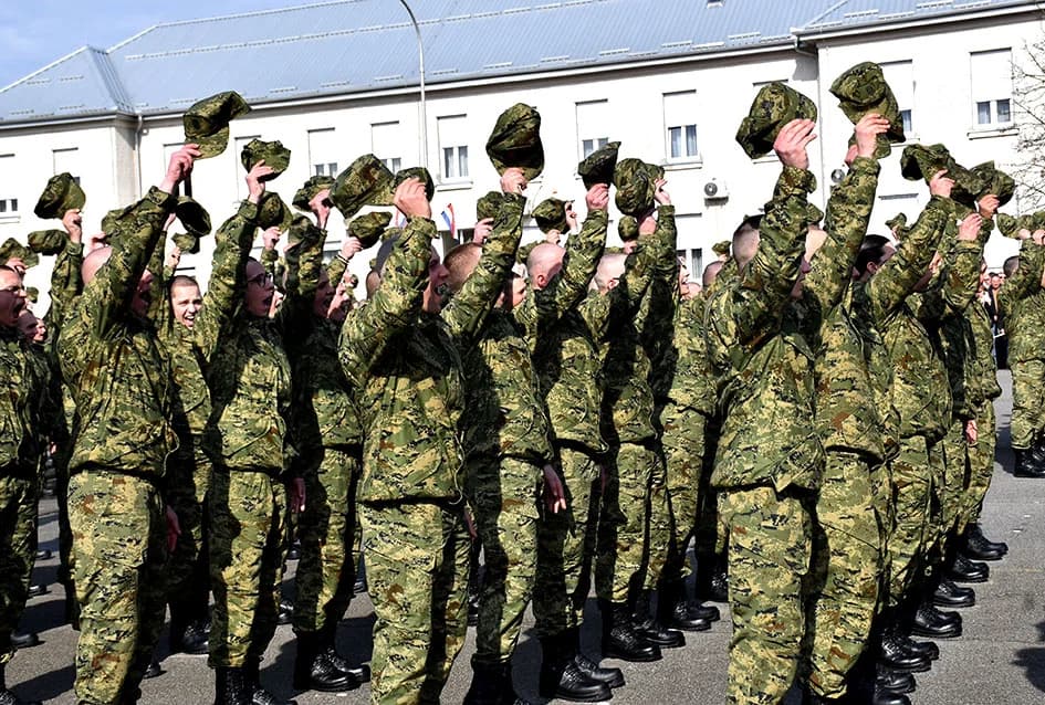 289 dragovoljnih ročnika prisegnulo Domovini: Čast je biti u Hrvatskoj vojsci