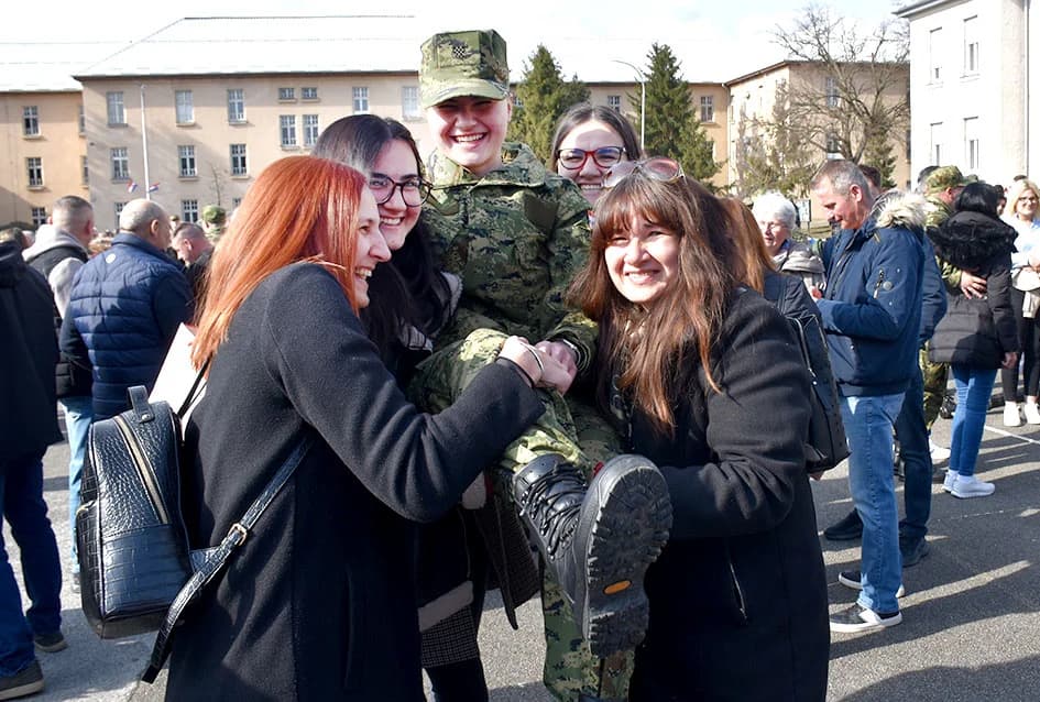 289 dragovoljnih ročnika prisegnulo Domovini: Čast je biti u Hrvatskoj vojsci