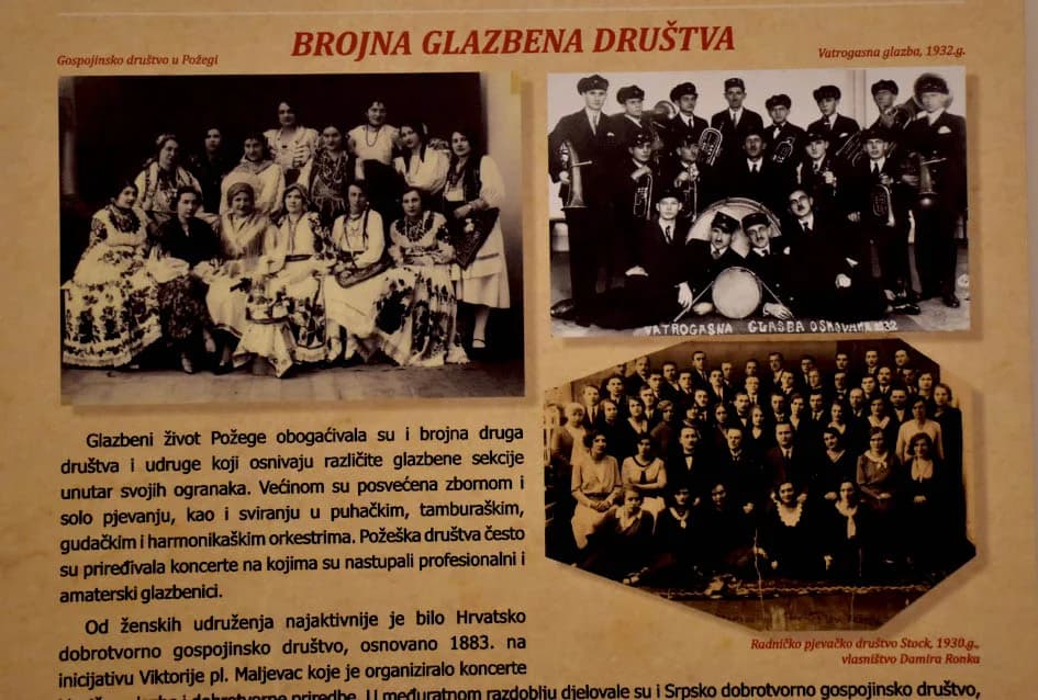 Otvorena izložba o glazbenom životu Požege