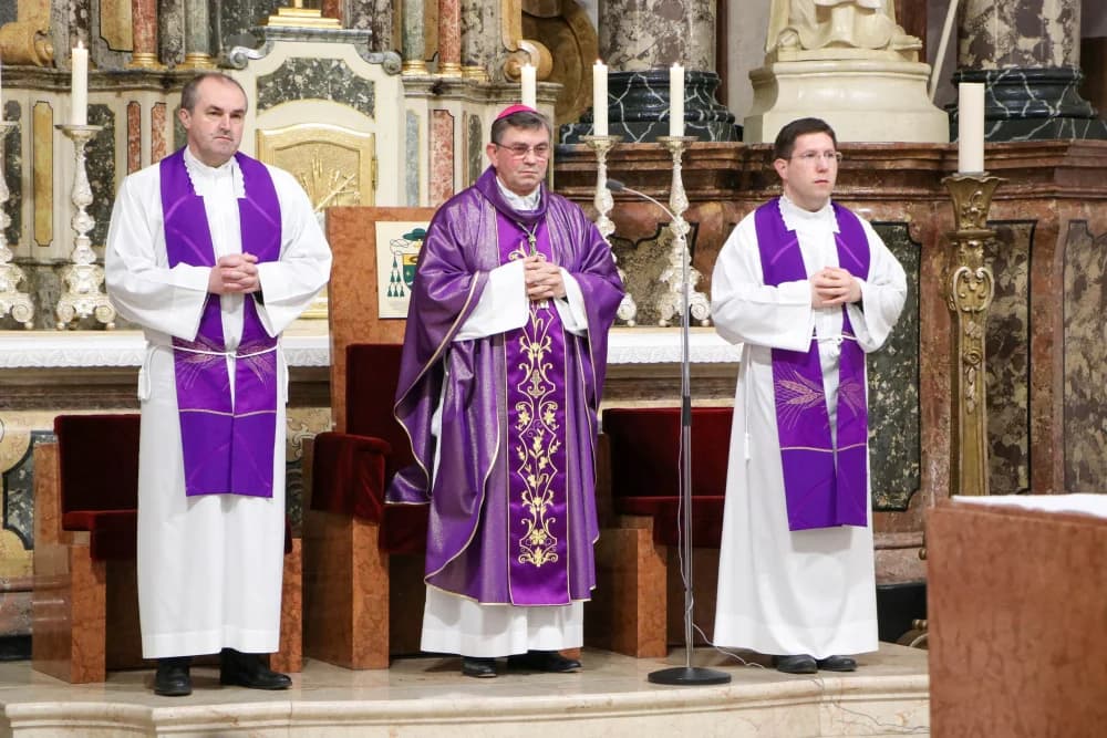 Pepelnica u požeškoj Katedrali