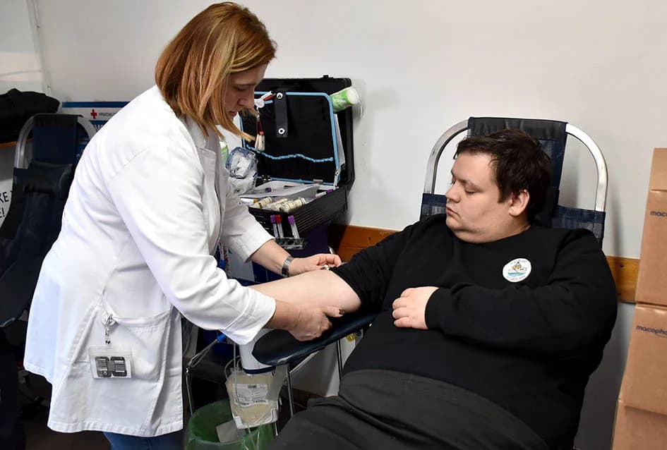 Ponovo izuzetan odaziv na dobrovoljnom darivanju krvi
