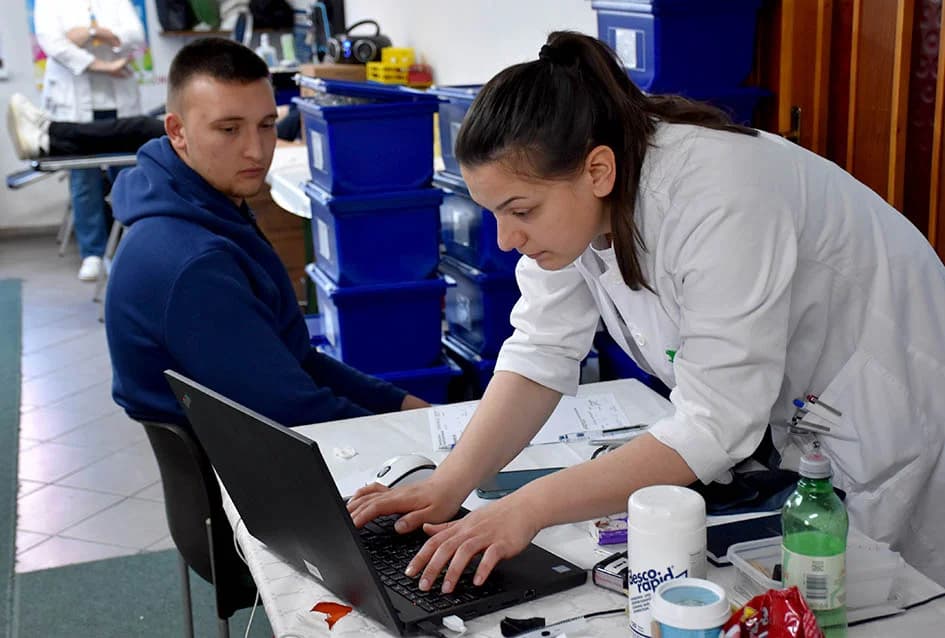 Ponovo izuzetan odaziv na dobrovoljnom darivanju krvi