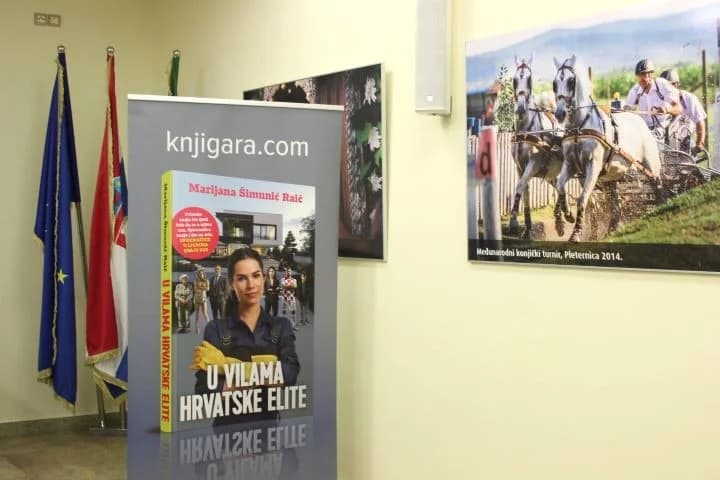 PLETERNICA - U SKLOPU PROJEKTA „ČETVRT KNJIGE“: Predstavljena knjiga ʼʼU vilama hrvatske elite“ Marijane Šimunić Raič