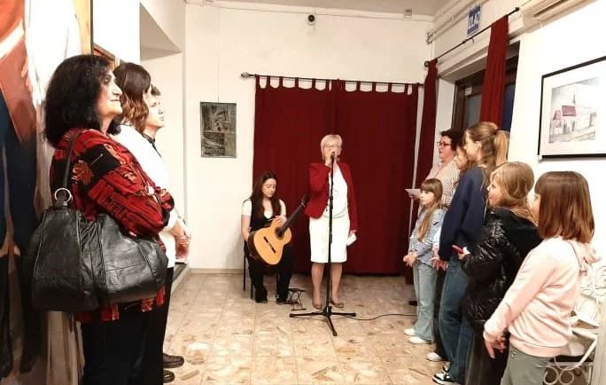 Otvorena izložba likovnih radova pod nazivom ʼPožegi s naše palete“