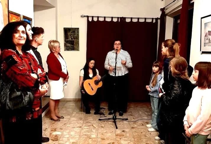 Otvorena izložba likovnih radova pod nazivom ʼPožegi s naše palete“