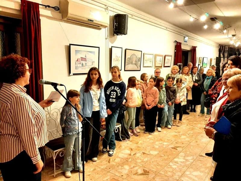 Otvorena izložba likovnih radova pod nazivom ʼPožegi s naše palete“