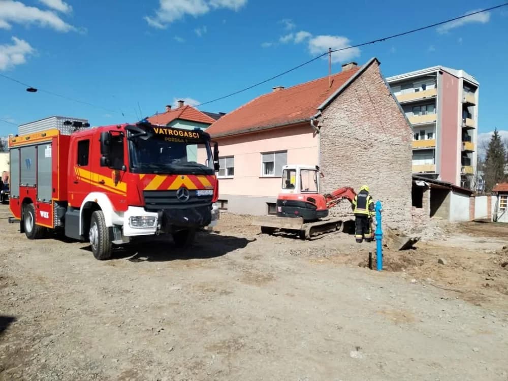 Nesreća na radu u Ulici dr. Franje Tuđmana