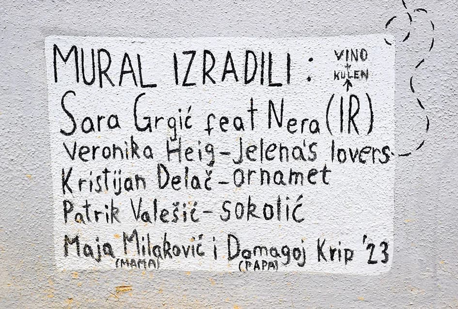 Mural na Sokolovcu iznad Požege koji plijeni ljepotom