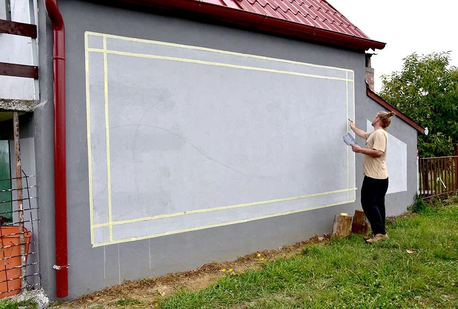 Mural na Sokolovcu iznad Požege koji plijeni ljepotom