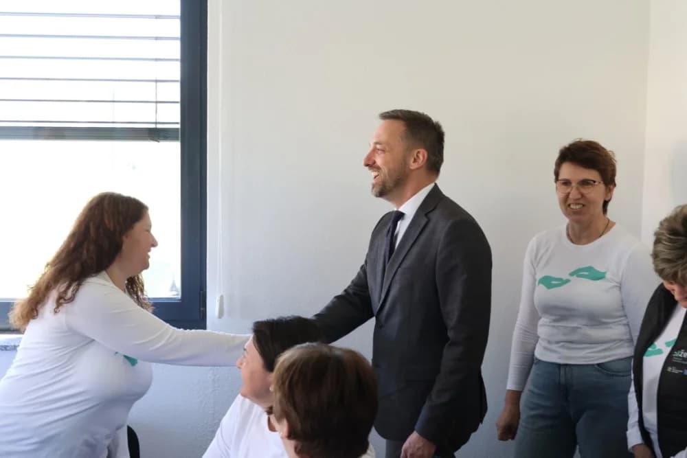 Smilovala se županica Antonija Jozić i dovela ministra Marina Piletića u radni posjet gradu Kutjevu