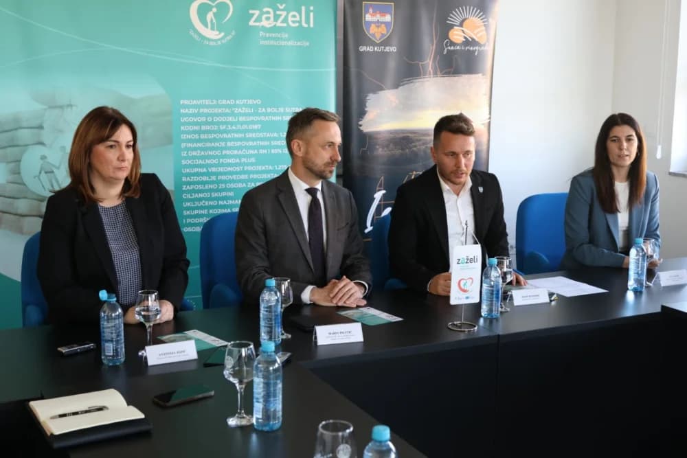 Smilovala se županica Antonija Jozić i dovela ministra Marina Piletića u radni posjet gradu Kutjevu