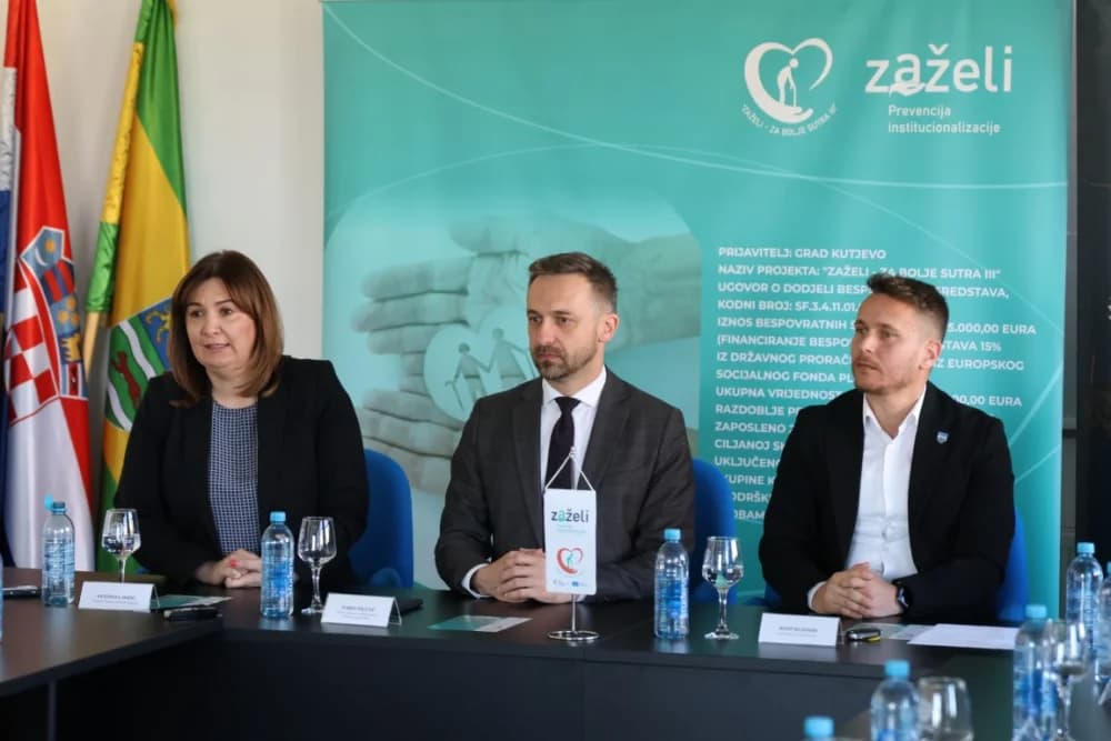Smilovala se županica Antonija Jozić i dovela ministra Marina Piletića u radni posjet gradu Kutjevu
