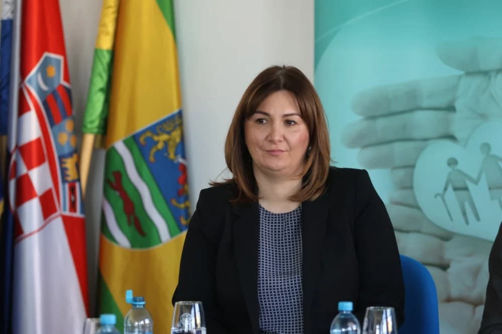 Smilovala se županica Antonija Jozić i dovela ministra Marina Piletića u radni posjet gradu Kutjevu