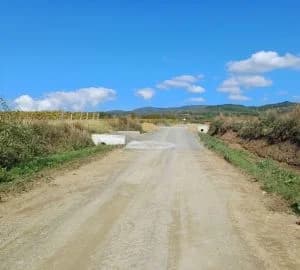 Radovi na sanaciji ceste iznad Vinogradske ulice u Kaptolu