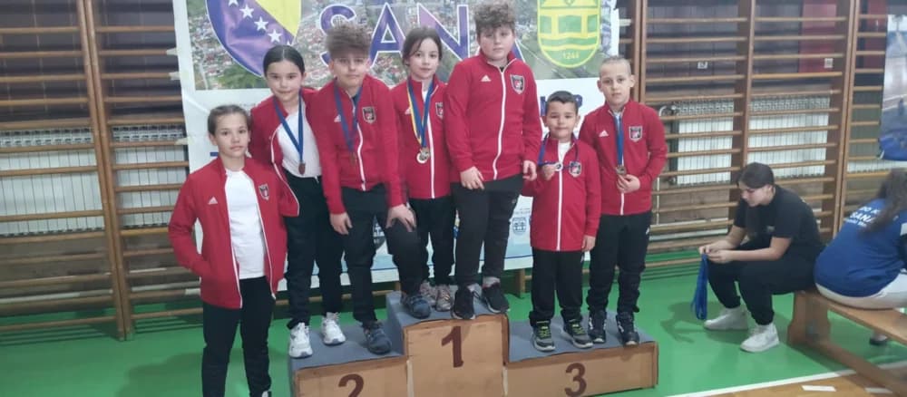 Požeški džudaši imali žetvu medalja u Sanskom Mostu
