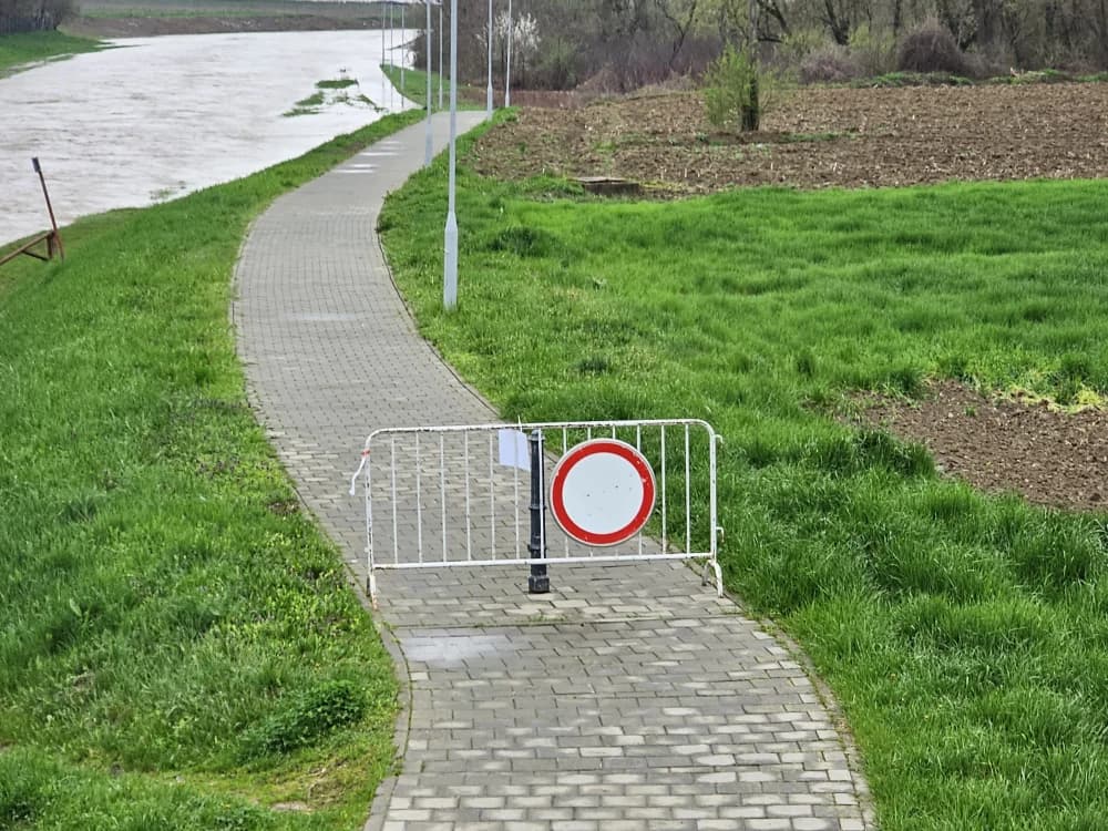 Zatvoren dio šetnice uz Orljavu!