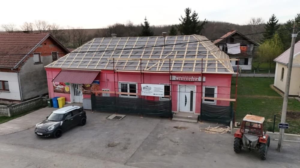 Obnovljeni Vatrogasni dom krasit će Novu Ljeskovicu do kraja travnja ove godine