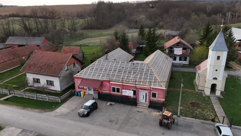 Obnovljeni Vatrogasni dom krasit će Novu Ljeskovicu do kraja travnja ove godine