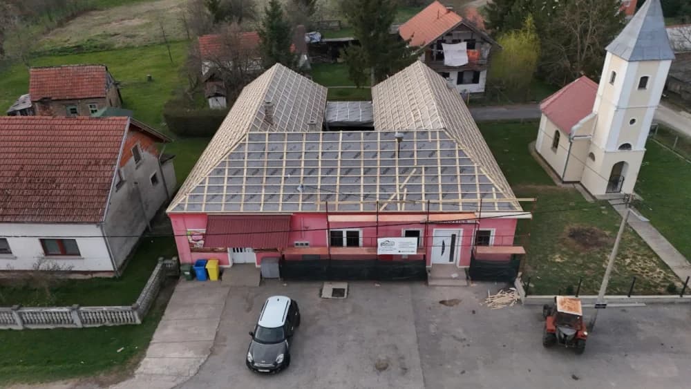 Obnovljeni Vatrogasni dom krasit će Novu Ljeskovicu do kraja travnja ove godine