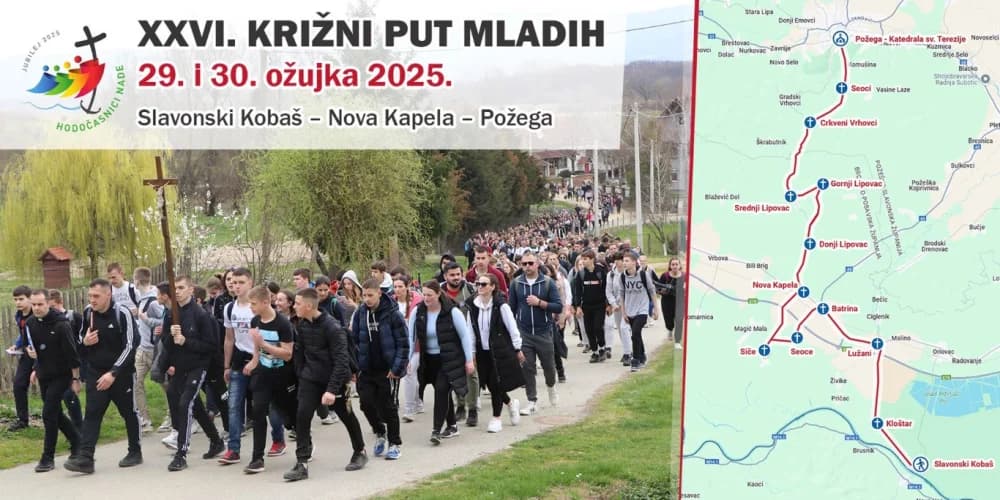 Gotovo tisuću mladih i onih malo starijih u ovogodišnjem 46-kilometarskom križnom putu