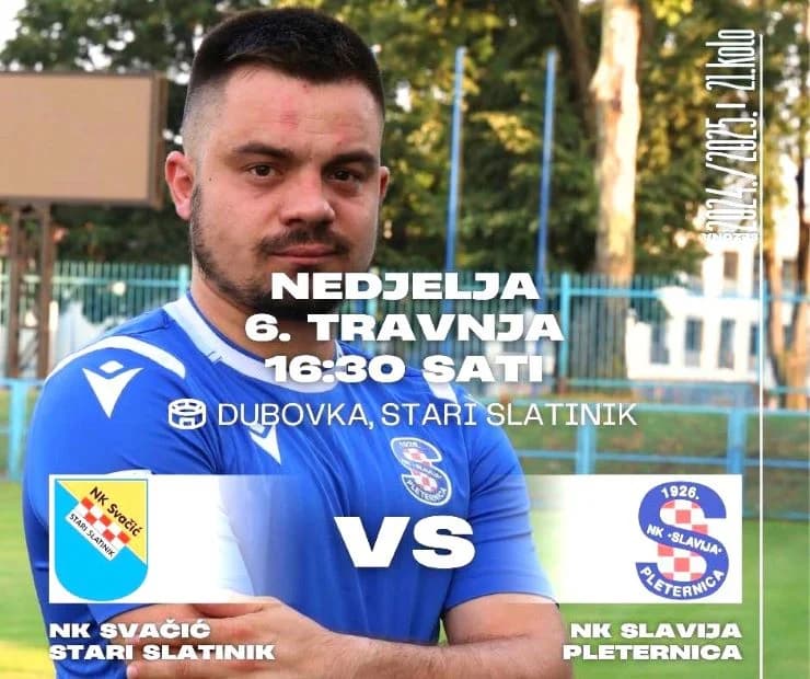 Danas Slavija protiv Svačića u Starom Slatiniku