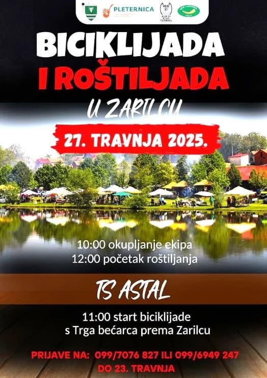 [NAJAVA] „Biciklijada i roštiljada“ u Zarilcu zadnjeg vikenda u travnju