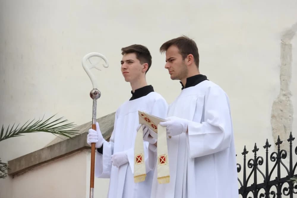 Procesija ulicama grada Požege o blagdanu Cvjetnice – Nedjelje Muke Gospodnje (FOTOGALERIJA)