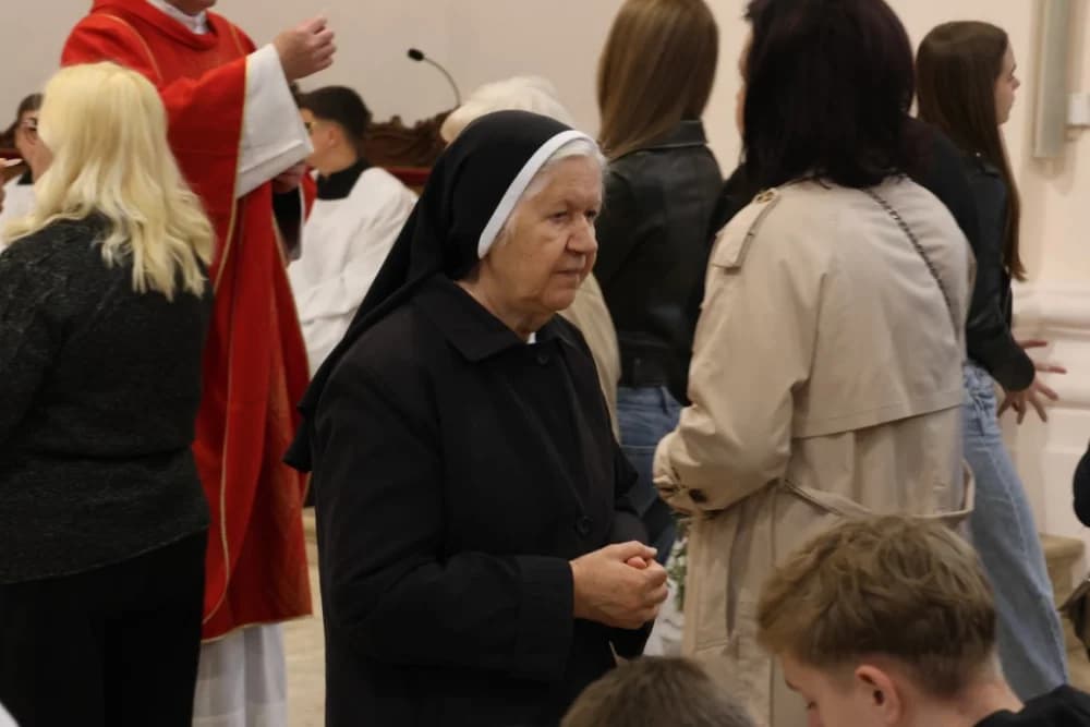 /FOTOGALERIJA/ Nedjelja Muke Gospodnje – Cvjetnica u požeškoj Katedrali