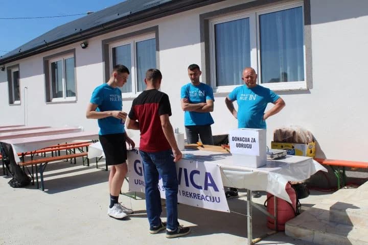 Organizirano sportsko natjecanje ʼTurnir ulicaʼ na igralištu Udruge Grbavica Pleternica