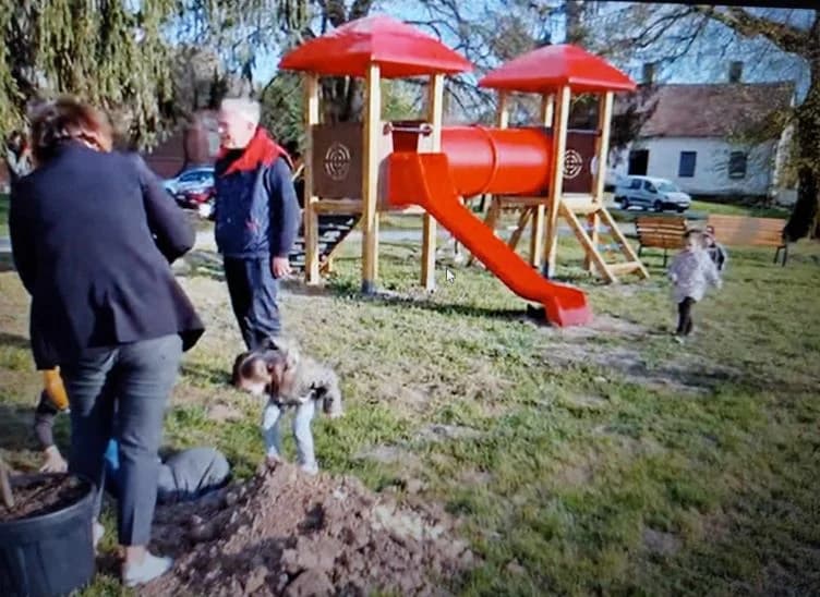 Novoizgrađeno dječje igralište u Požeškim sesvetama na radost djece i njihovih roditelja