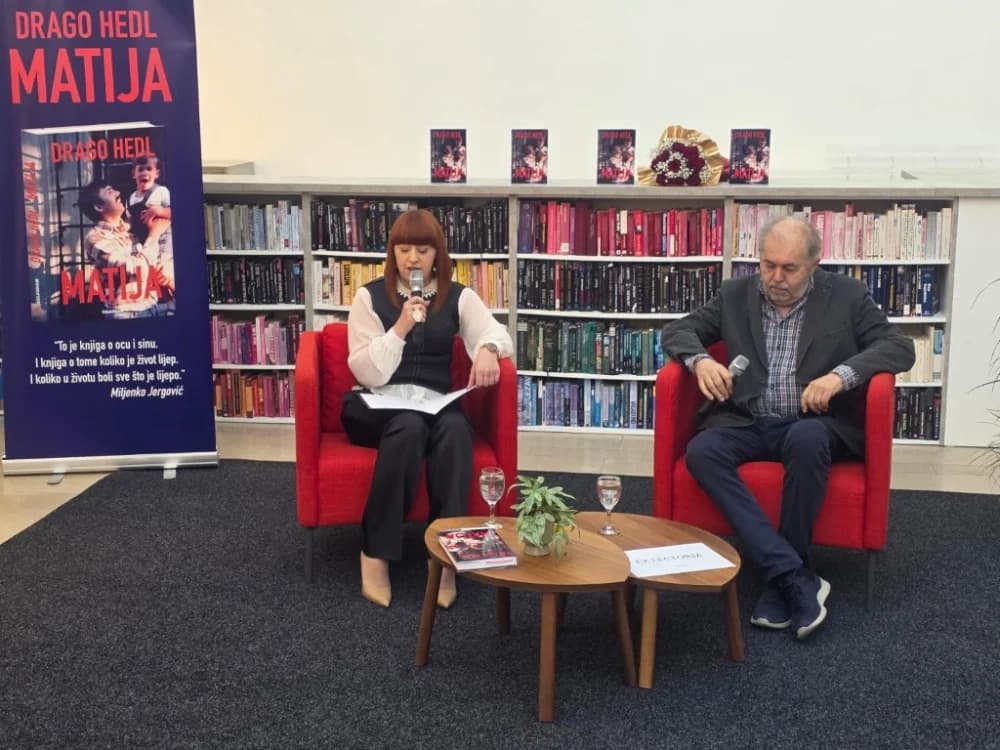 Na malo drugačiji način predstavljena Hedlova knjiga „Matija“ u požeškoj Knjižnici