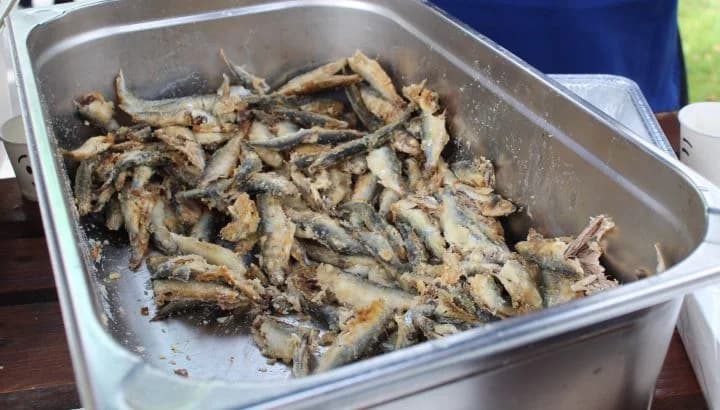Ispred Gradske kuće u Pleternici podijeljeni tradicionalni posni obroci
