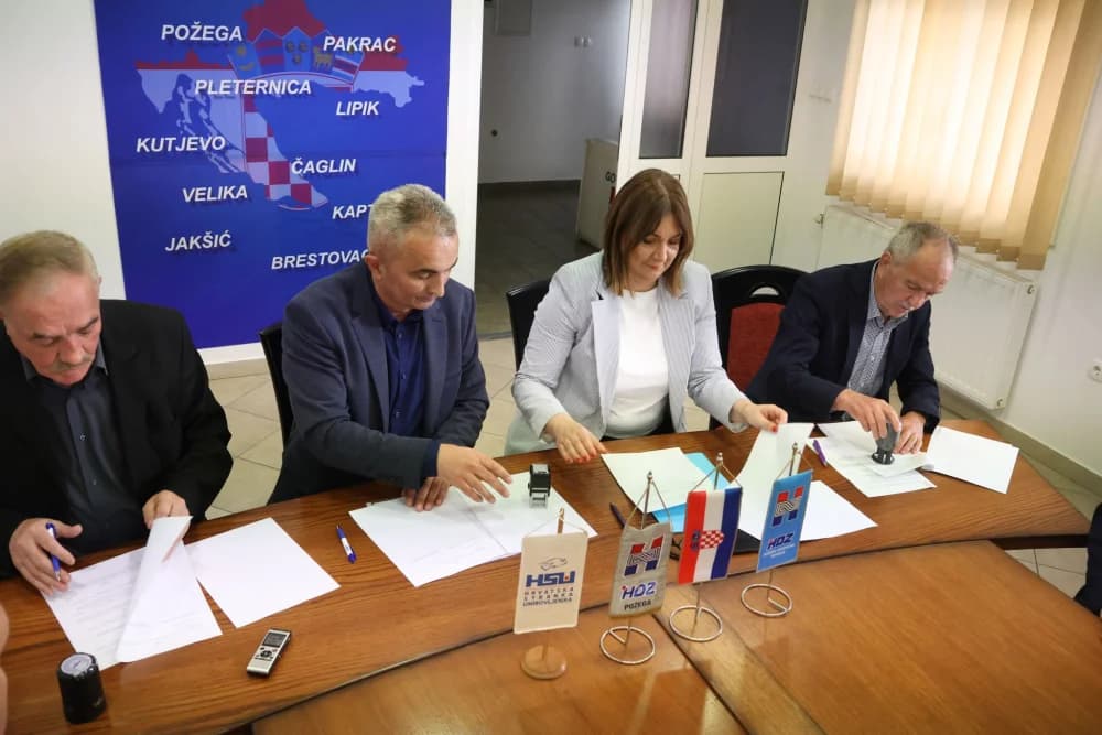 Požeško-slavonski HDZ i Hrvatska stranka umirovljenika